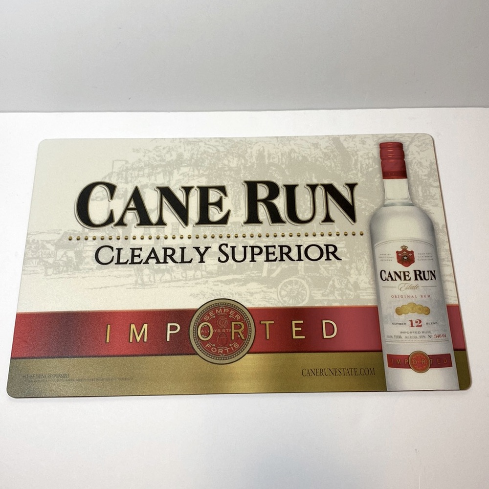 Cane Run large mouse pad or bar mat NEW!
